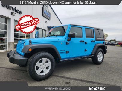 Used 2017 Jeep Wrangler Unlimited Sport w/ Quick Order Package 24S