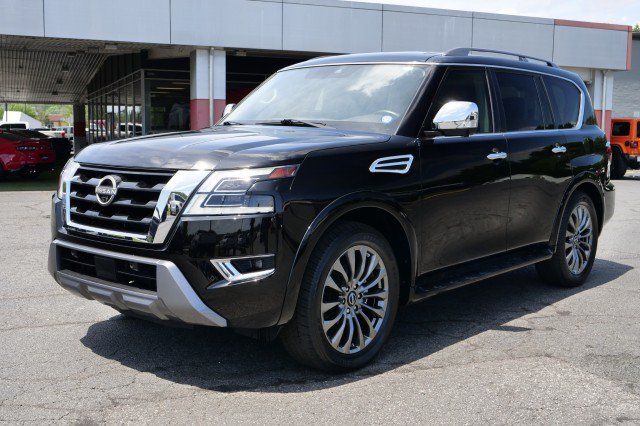 Used 2023 Nissan Armada Platinum w/ Captain's Chairs Package RWD image 3