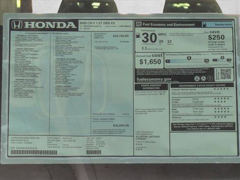 New 2026 Honda CR-V EX image 18