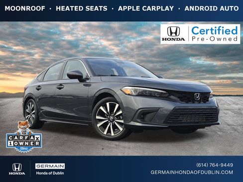 Certified 2023 Honda Civic EX-L image 1