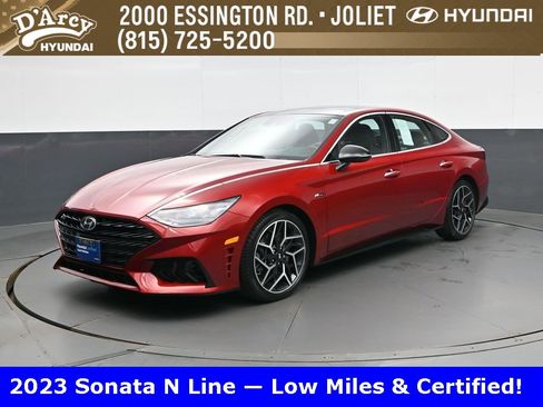 Certified 2023 Hyundai Sonata N Line image 1