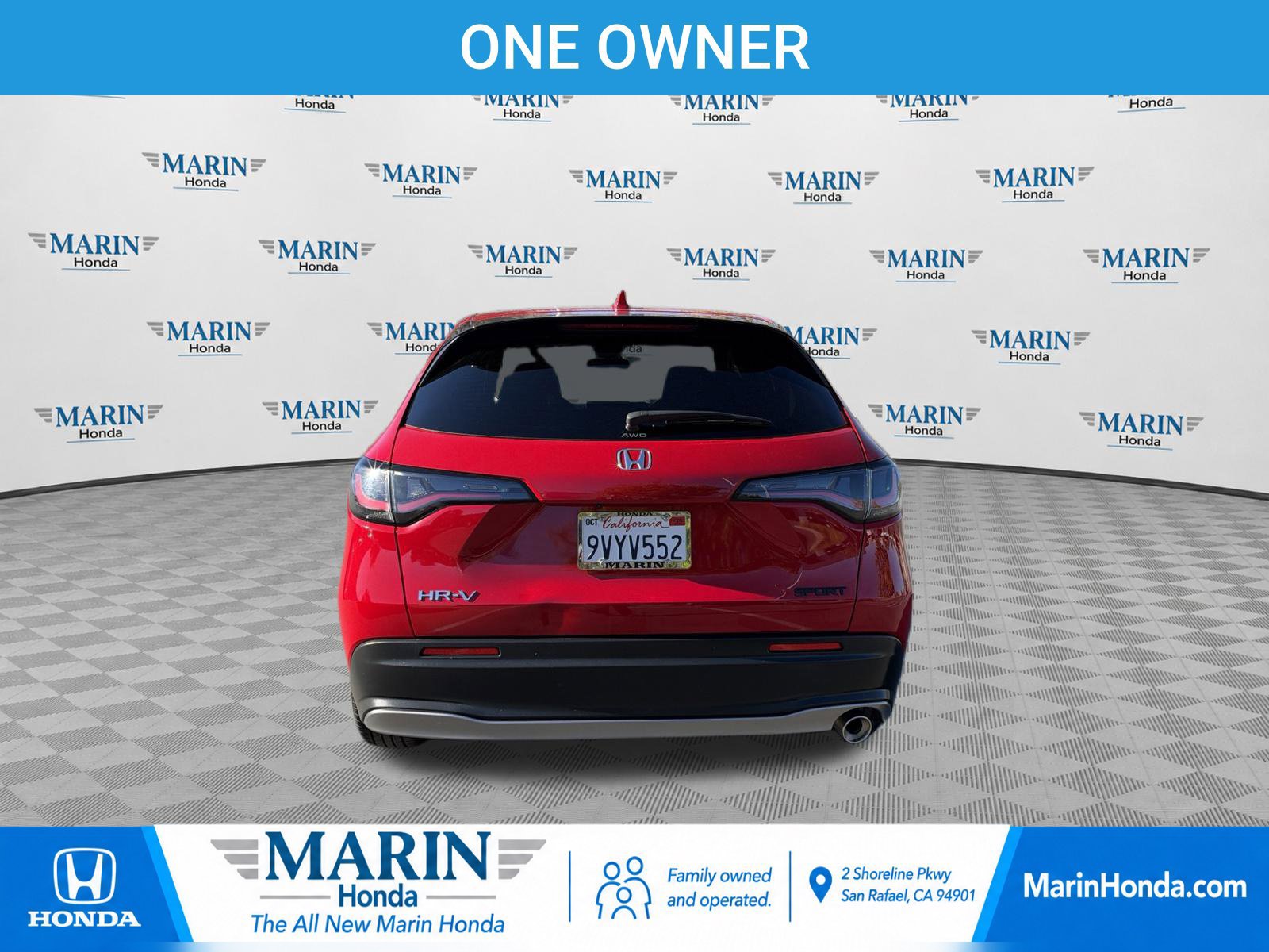 Certified 2025 Honda HR-V Sport image 3