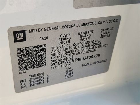 Used 2020 Chevrolet Silverado 1500 LTZ w/ LTZ Texas Edition image 35