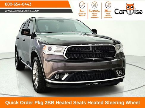 Used 2018 Dodge Durango SXT w/ Quick Order Package 2BB AWD/4WD image 1