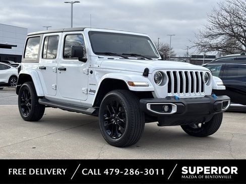 Used 2023 Jeep Wrangler Unlimited Sahara w/ Cold Weather Group image 1