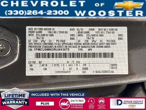 Used 2024 Ford Escape ST-Line image 36