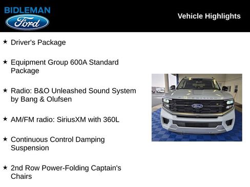 Used 2025 Ford Expedition Platinum w/ Driver's Package image 8