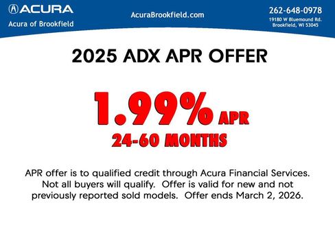 New 2026 Acura ADX Base image 16