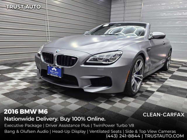 Used 2016 BMW M6 Convertible RWD image 1