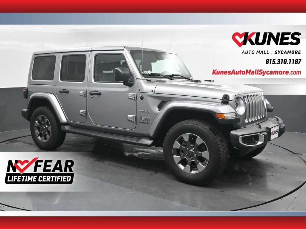 Used 2020 Jeep Wrangler Unlimited Sahara AWD/4WD image 1