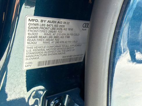 Certified 2022 Audi Q8 Premium Plus AWD/4WD image 26