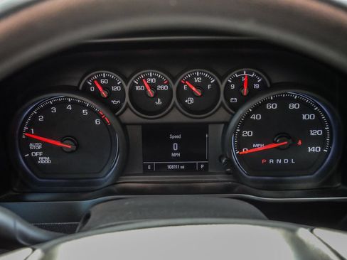 Used 2021 Chevrolet Silverado 1500 Custom w/ LPO, Dark Essentials Package RWD image 28