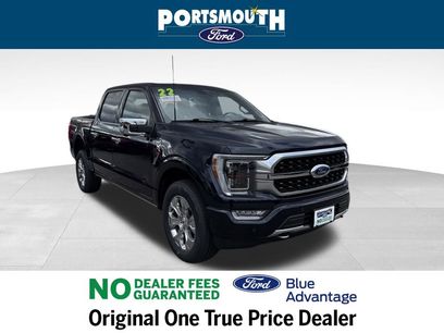 Certified 2022 Ford F150 Platinum w/ Equipment Group 701A High