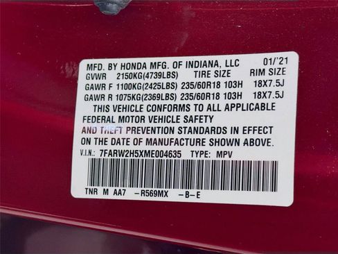 Used 2021 Honda CR-V EX image 38