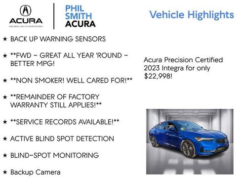 Certified 2023 Acura Integra A-Spec image 5