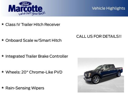 Certified 2023 Ford F150 Lariat w/ Equipment Group 502A High AWD/4WD image 29