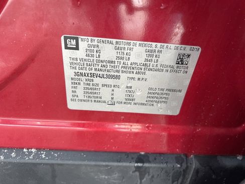 Used 2018 Chevrolet Equinox LT image 33