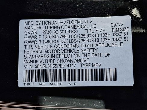 Used 2023 Honda Odyssey EX-L image 24