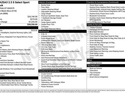 New 2026 MAZDA MAZDA3 s Sport image 32