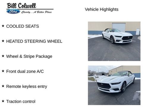 Used 2025 Ford Mustang Premium w/ Wheel & Stripe Package image 21