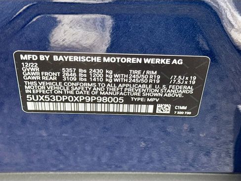 Used 2023 BMW X3 xDrive30i w/ Convenience Package image 39