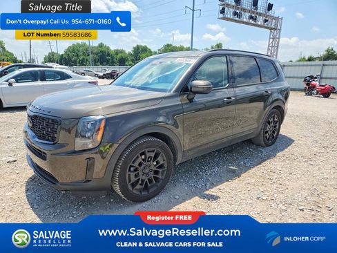 Used 2021 Kia Telluride EX w/ EX Premium Package AWD/4WD image 1