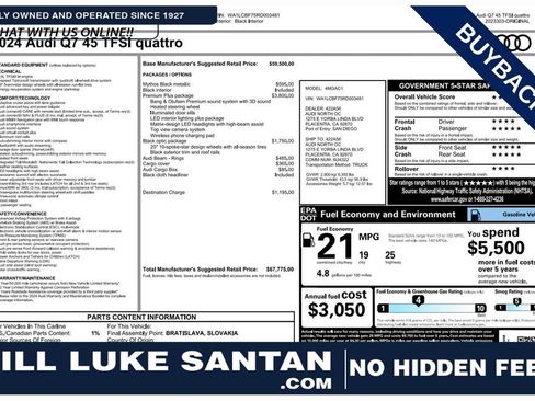 Used 2024 Audi Q7 2.0T Premium Plus w/ Premium Plus Package image 1