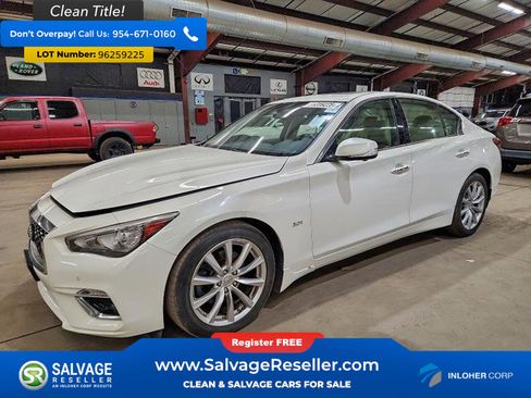 Used 2018 INFINITI Q50 Luxe w/ Sensory Package (Luxe) image 1