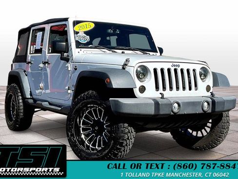 Used 2015 Jeep Wrangler Unlimited Sport w/ Quick Order Package 24S AWD/4WD image 12