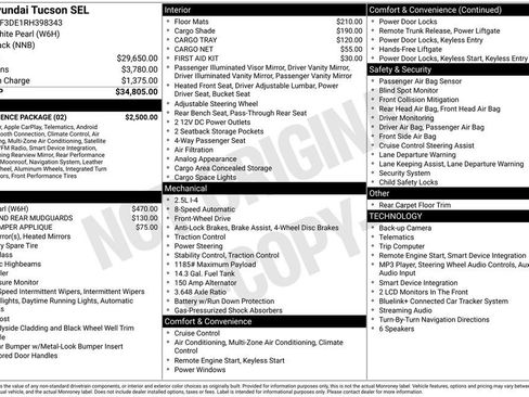 Used 2024 Hyundai Tucson SEL w/ Convenience Package FWD image 3
