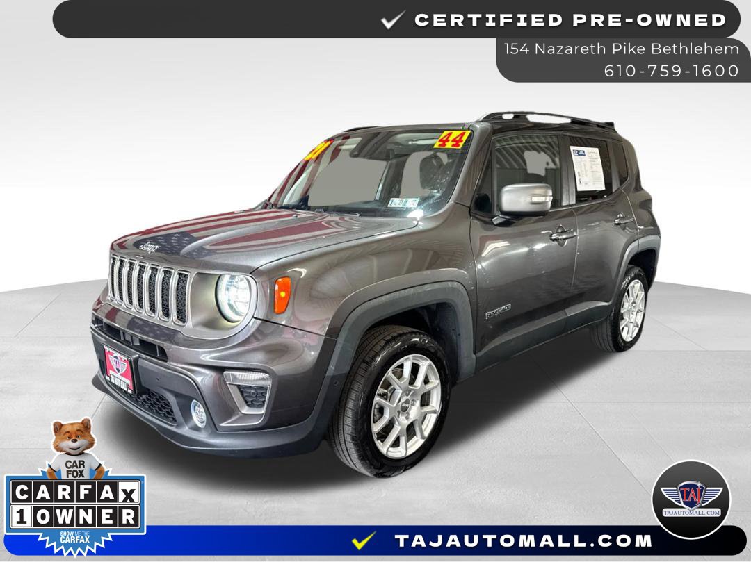 Used 2021 Jeep Renegade Limited w/ Sun & Sound Group AWD/4WD image 1