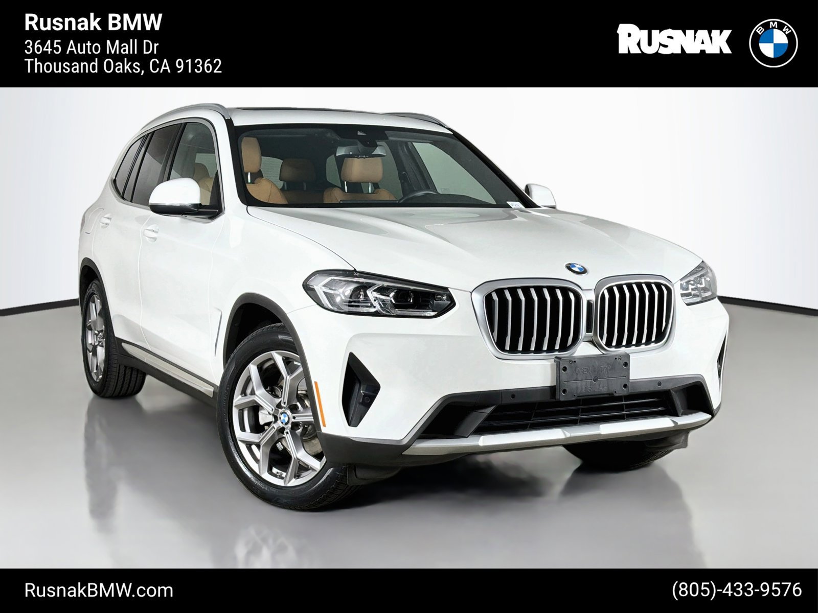 Certified 2024 BMW X3 sDrive30i w/ Convenience Package RWD image 1