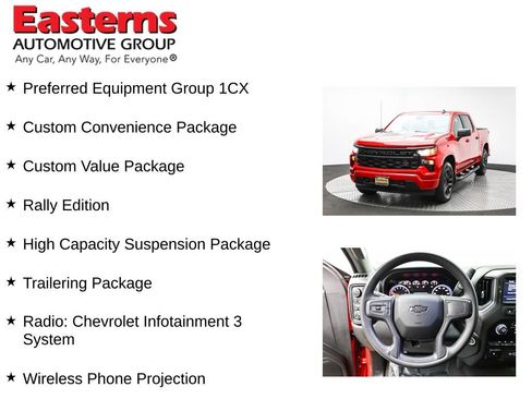Used 2023 Chevrolet Silverado 1500 Custom w/ Rally Edition AWD/4WD image 11