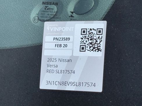 Certified 2025 Nissan Versa SV image 30