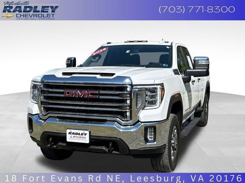 Used 2022 GMC Sierra 2500 SLT w/ Snow Plow Prep/Camper Package AWD/4WD image 1