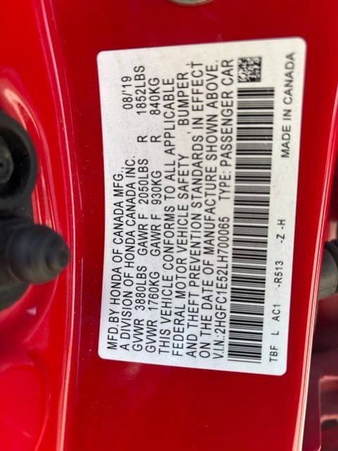 Used 2020 Honda Civic Si image 9