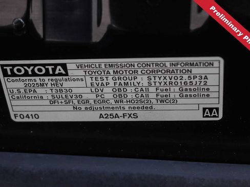 Used 2025 Toyota Camry LE w/ Convenience Package FWD image 21