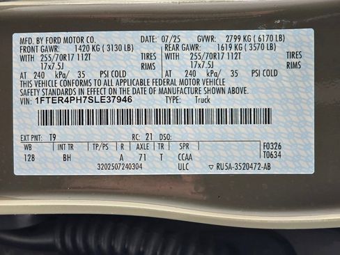 New 2025 Ford Ranger XL w/ Trailer Tow Package image 28