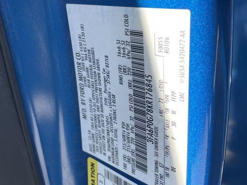 Used 2019 Ford Fusion S image 8