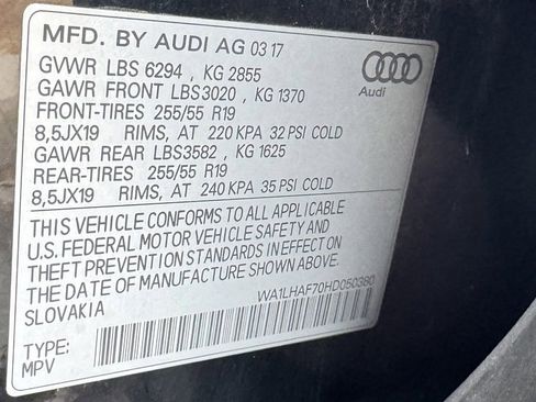 Used 2017 Audi Q7 2.0T Premium Plus w/ Premium Plus Package image 33