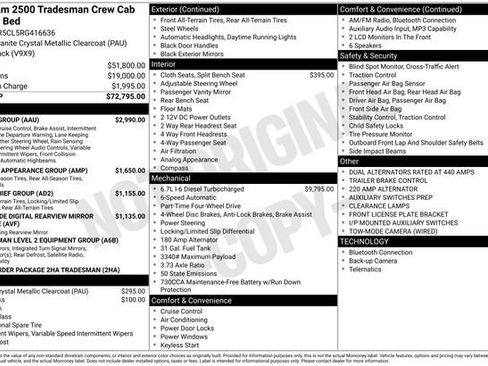 New 2024 RAM 2500 Tradesman w/ Safety Group image 5