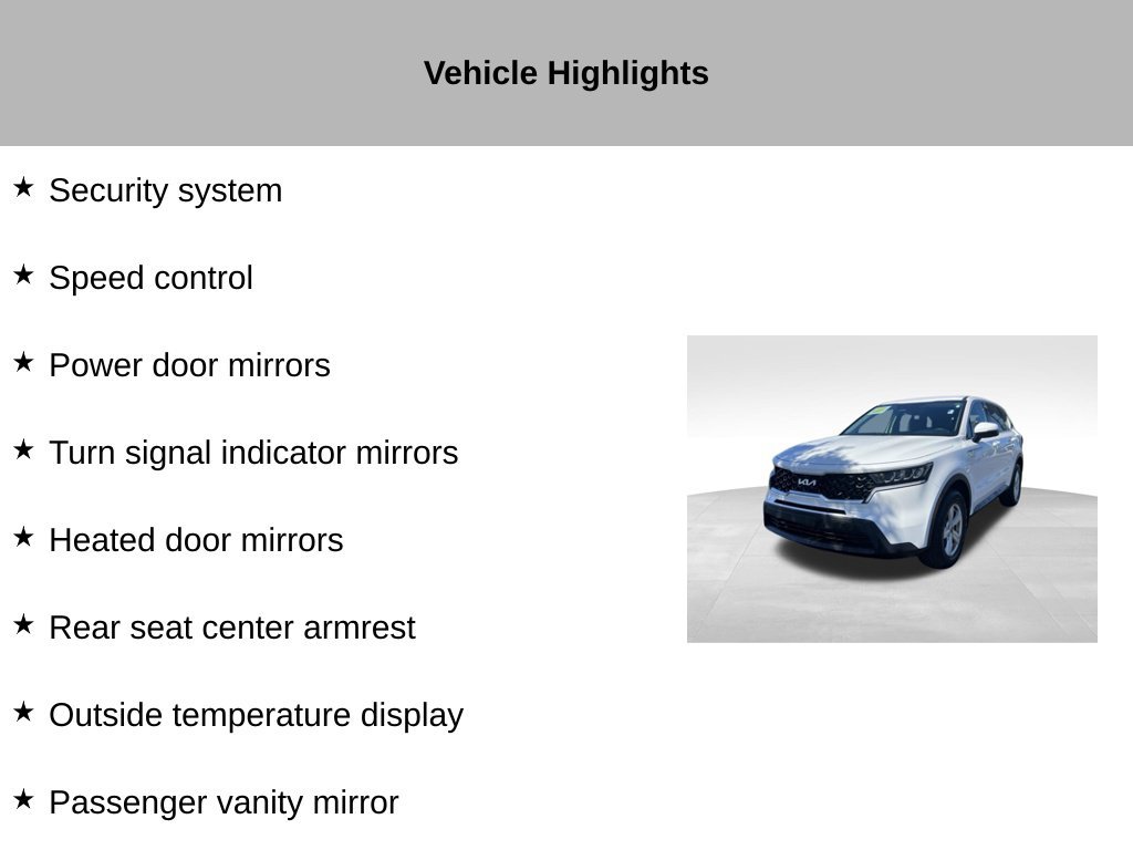 Certified 2023 Kia Sorento LX AWD/4WD image 37