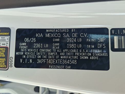 New 2026 Kia K4 FWD image 18