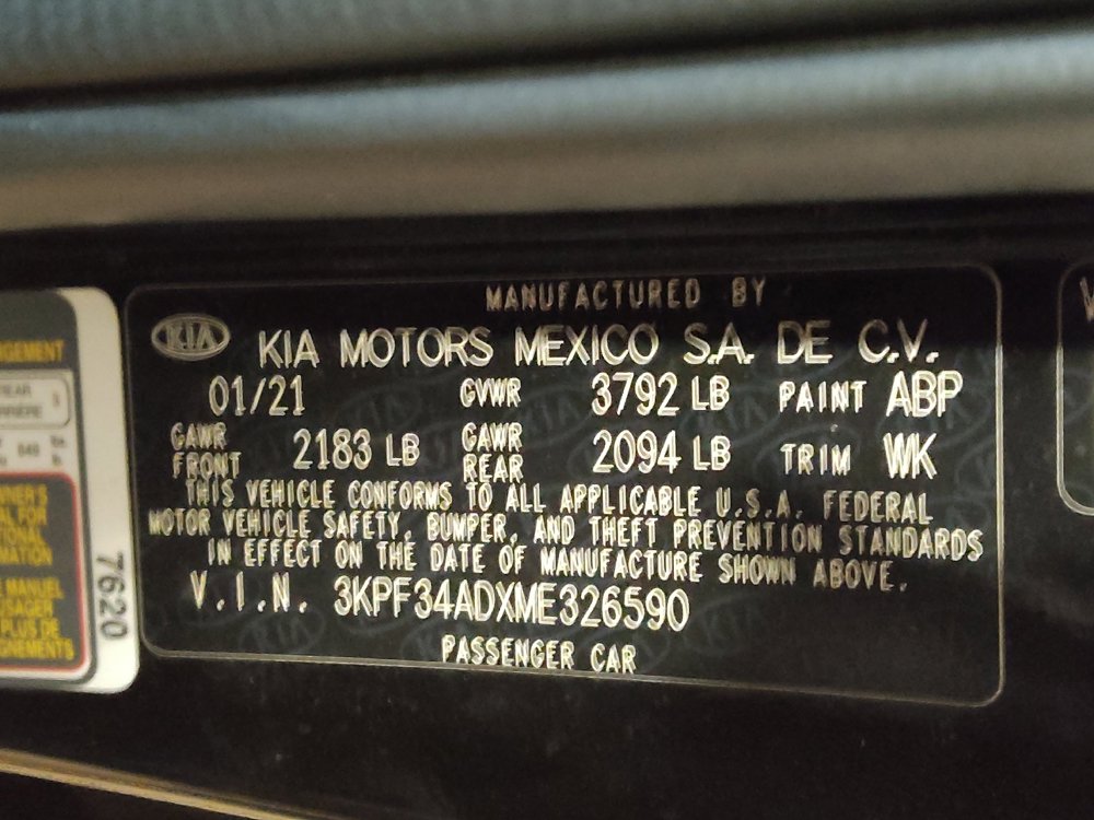 Used 2021 Kia Forte GT-Line w/ GT-Line Premium Package FWD image 33