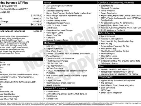 Used 2021 Dodge Durango GT image 9