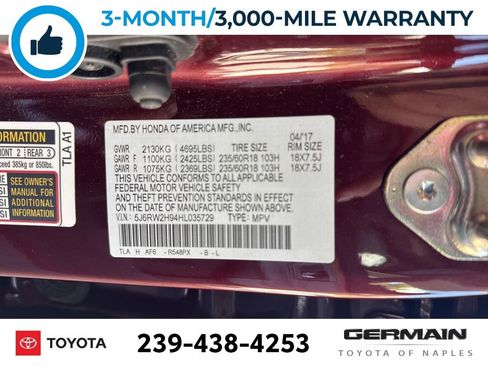 Used 2017 Honda CR-V Touring image 24