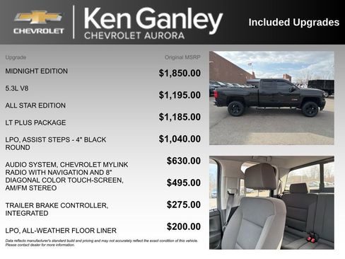 Used 2018 Chevrolet Silverado 1500 LT w/ Midnight Edition image 6