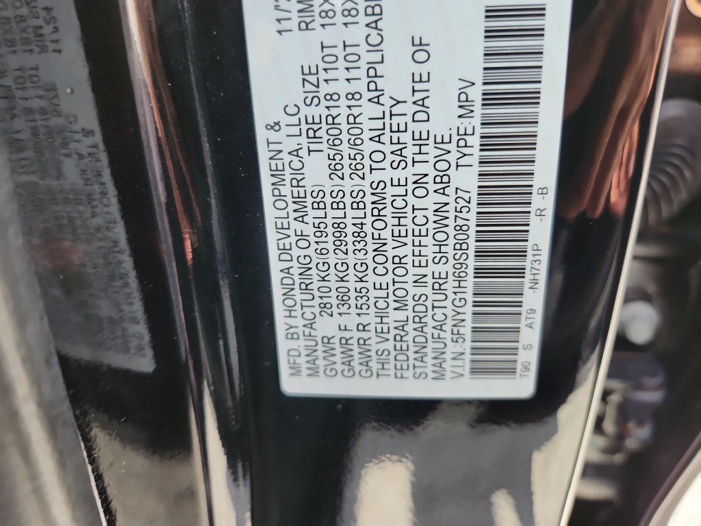 Certified 2025 Honda Pilot TrailSport image 37