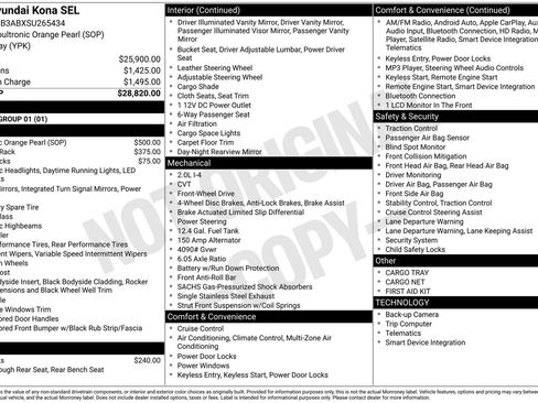 Used 2025 Hyundai Kona SEL image 31