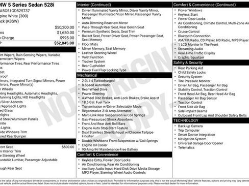 Used 2016 BMW 528i Sedan image 29